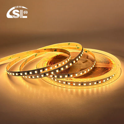 IP20 2835 SMD Une seule couleur LED Strip Light 120 Led 12V 24V 8W Basse tension 3M pour miroir