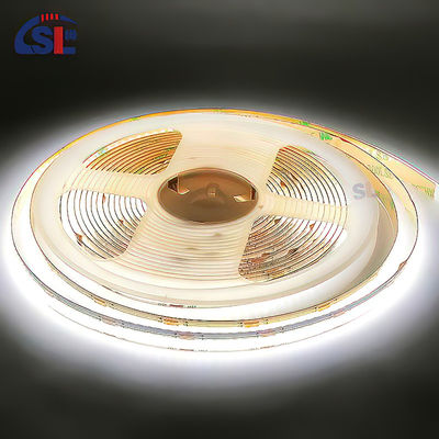 Électroplate COB 24v COB 608Ds 8mm Ra 85 LED Light Strip 3000K-6500K Idéal pour les résidences