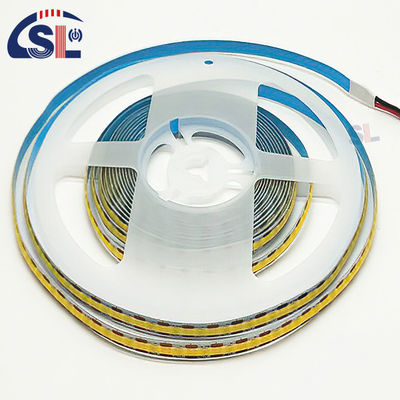 Extérieur ou résidentiel 1cm 1Cut Electroplate COB 12v COB 320Ds 5mm Ra 85 LED Light Strip
