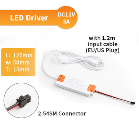 SL Utile alimentation électrique légère pilote LED 12W 24W 36W 48W 60W pour les miroirs de salle de bain