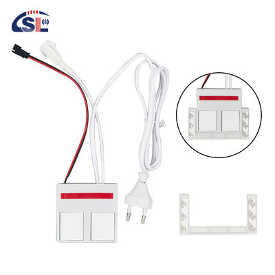 Source lumineuse LED 12V Commutateur intégré de miroir de salle de bain 1N1NC Combinaison 1A Courant maximal