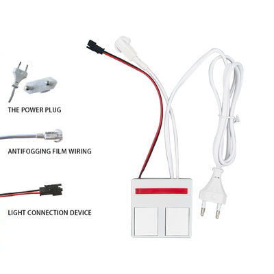 Source lumineuse LED 12V Commutateur intégré de miroir de salle de bain 1N1NC Combinaison 1A Courant maximal