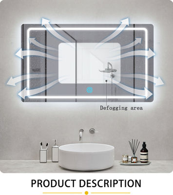 Dépouilleur de brouillard Matériau PET imperméable Film anti brouillard Pour miroir de salle de bain 10-20 Température 12-24V