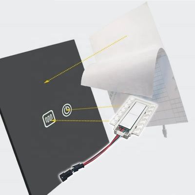 Lentilles en PET Matériau Sensor tactile de salle de bain Commutateur Vanité Dimmer Défonceur LED Smart Mirror