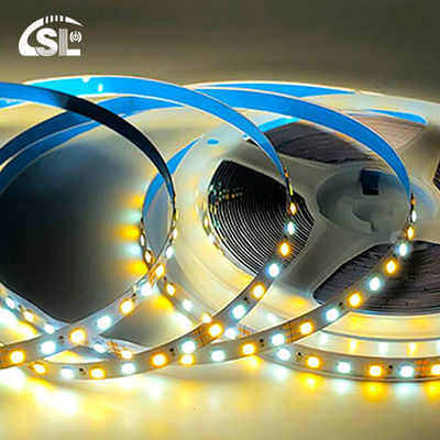 Lumière à LED double couleur SMD 2835 120D 8mm 1200-1600LM 2700K-6500K 35Copper Ra70