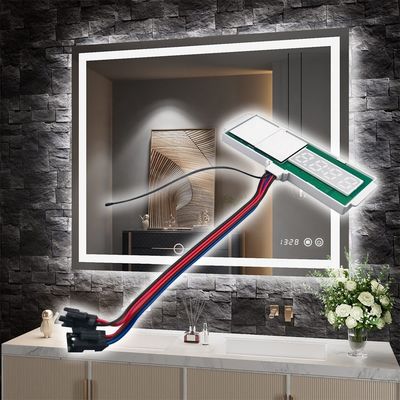 60W commutateur inducteur LED débrouilleur de lumière avec affichage de la température du temps Capteur tactile Dimmer sans pas