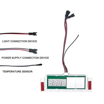 60W commutateur inducteur LED débrouilleur de lumière avec affichage de la température du temps Capteur tactile Dimmer sans pas