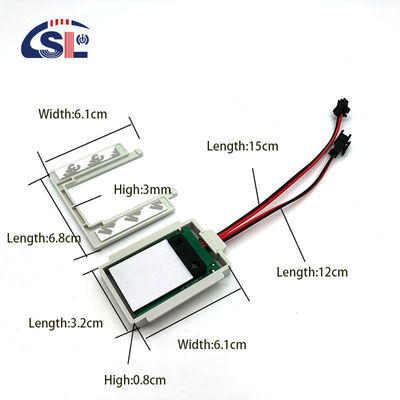 DC12V 5A 60W Lumière LED intelligente pour miroir à mercure de 1 à 6 mm Commutateur d'obscurcissement manuel