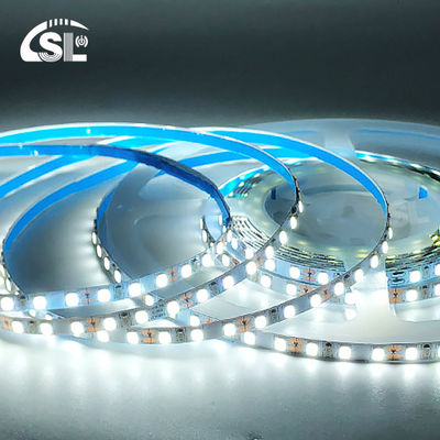 DC12V 24V SMD2835 PCB électroplate 120Ds 5mm Ra 80 6500K LED bande lumineuse pour résidentiel