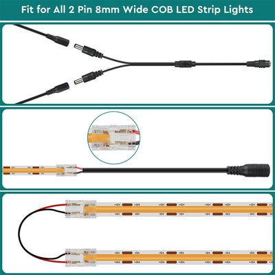 Connecteur LED à bande LED 8 mm 2 broches SMD Cob pour un design moderne