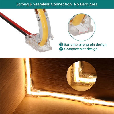 Connecteur LED à bande LED 8 mm 2 broches SMD Cob pour un design moderne