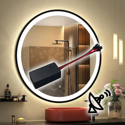 12V/24V 5A 60W/120W personnalisable Rader PIR Capteur de mouvement Commutateur lumineux LED Source lumineuse 1NO/1NC Commutateur combiné salle de bain