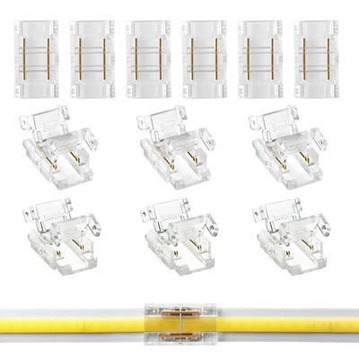 Mesure illimitée de la densité de LED COB Connecteurs LED à bande à fil pour une connexion de 5 8 10 mm
