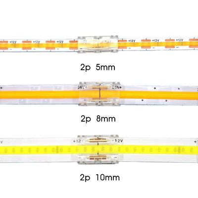 Mesure illimitée de la densité de LED COB Connecteurs LED à bande à fil pour une connexion de 5 8 10 mm