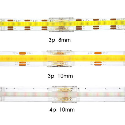 Mesure illimitée de la densité de LED COB Connecteurs LED à bande à fil pour une connexion de 5 8 10 mm