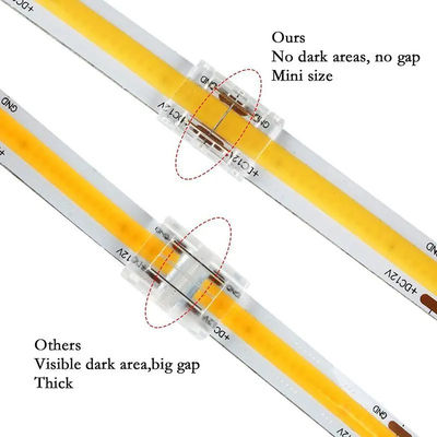 Mesure illimitée de la densité de LED COB Connecteurs LED à bande à fil pour une connexion de 5 8 10 mm