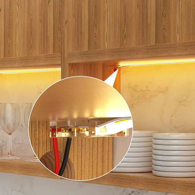 Hôtel COB Mini LED Light Strip Connecteurs de fil 2 3 connexion de broche sans soudure CCT 5 8 10mm LED Strip à connecteur de fil Strip