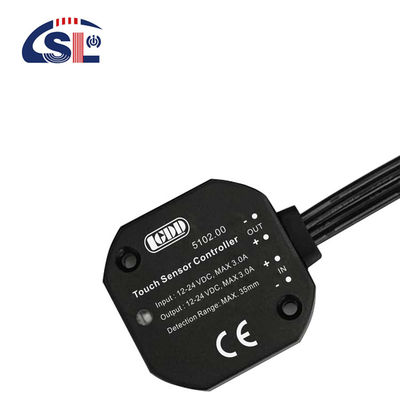 Capteur de pénétration 35 mm Boîte en bois Commutateur LED Capteur tactile 12V 5A 60W Commutateur d'armoire
