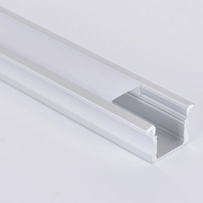 Profil d'aluminium LED plat monté sur le mur de 17x8 mm pour la décoration de la maison et l'éclairage de la cuisine