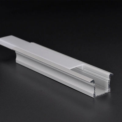 Profil d'aluminium LED plat monté sur le mur de 17x8 mm pour la décoration de la maison et l'éclairage de la cuisine