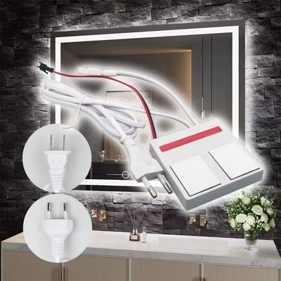 Capteur d'obscurcissement à double toucher à LED intelligent de 24 W avec alimentation intégrée pour le contrôle et le débrouillement en une ou trois couleurs