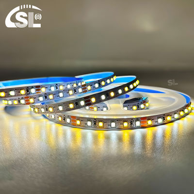115lm/w 3000K-6500K Ra80 DC12V 120D 8mm LED Light Strips pour les miroirs de salle de bains