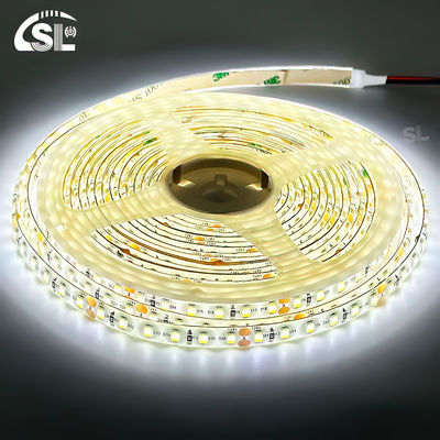 Lumière LED étanche à l'eau 120D 8mm 12-16W/m 1200-1600LM 4000K Ra80 DC12V 24V pour les miroirs intelligents