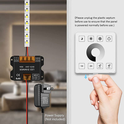 Éclairage LED intégré RGB pour le niveau d'obscurcissement du salon Oui DC 12V/24V 3A/5A