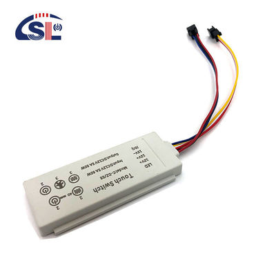 DC 12V 5A 60W Commutateur à capteur tactile à trois boutons pour radar à miroir intégré