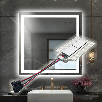 Smart LED On/Off Dimmer Function pour les vanités de salle de bain Miroir SL 12v 12W-60W Divisez deux boutons
