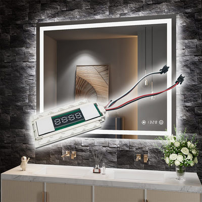 DC12V 12W Muti-fonction Split Deux boutons Affichage intermédiaire Sensor tactile pour les miroirs