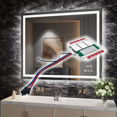 Convient DC12V SL Multi-fonction Split Trois boutons Affichage Temps Capteur tactile Commutateur