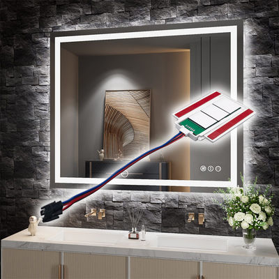 44g Trois boutons Radar induction Double Touch Commutateur Pour la salle de bains Vanités miroir