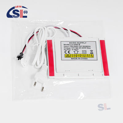 Commutateur de capteur tactile 12W intégré grand deux boutons trois couleurs pour miroirs de salle de bain