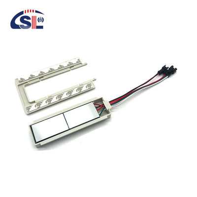 SL 12v Split Deux boutons Trois couleurs LED Smart Defogger Capteur de commutateur tactile 11,8cm*6,6cm*1,3cm