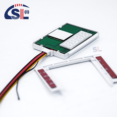 DC12V SL Split Single Button Single Color Touch Sensor Switch Radar Temps Température Écran d'affichage avec support Rétroviseurs intelligents 12W 24W Voltage