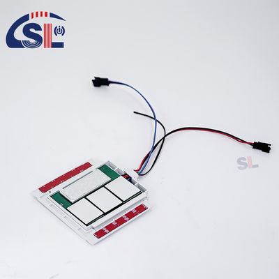 DC12V SL Split Triple Button Triple Color Touch Sensor Switch Radar Temps Température Écran d'affichage avec support Smart Mirrors