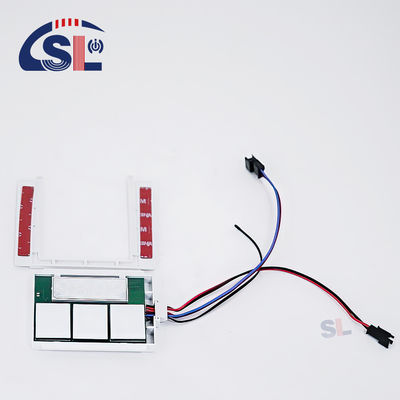 DC12V SL Split Triple Button Triple Color Touch Sensor Switch Radar Temps Température Écran d'affichage avec support Smart Mirrors
