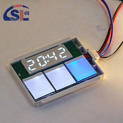 DC12V SL Split Triple Button Triple Color Touch Sensor Switch Radar Temps Température Écran d'affichage avec support Smart Mirrors
