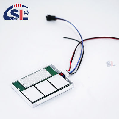 Commutateur de capteur tactile mono/trois couleurs allumé/éteint pour l'éclairage LED des miroirs de salle de bain