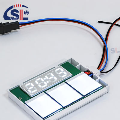 Commutateur de capteur tactile mono/trois couleurs allumé/éteint pour l'éclairage LED des miroirs de salle de bain