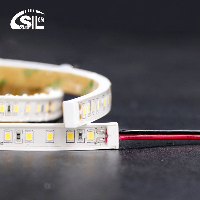 8mm PCB Largeur 110v220v 10mm 180leds 3000K IP67 Waterproof Board de découpe sous pression SMD2835 LED Strip Light pour l'hôtel