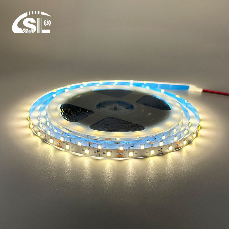 4000K-4500K SMD monocouleur 2835 Blanc chaud rétroéclairage à LED adressable Strip Light 2835 12v
