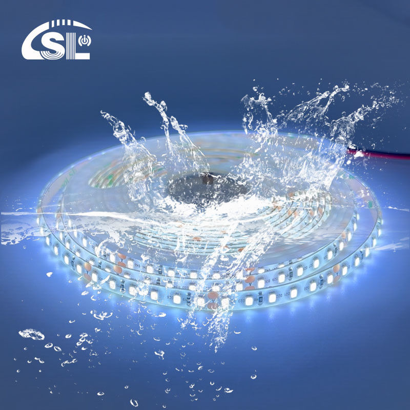 3- imperméable à l'eau IP65 5v 8mm 320leds 3000K COB 1cm une coupe flexible SMD2835 lumière à bande LED