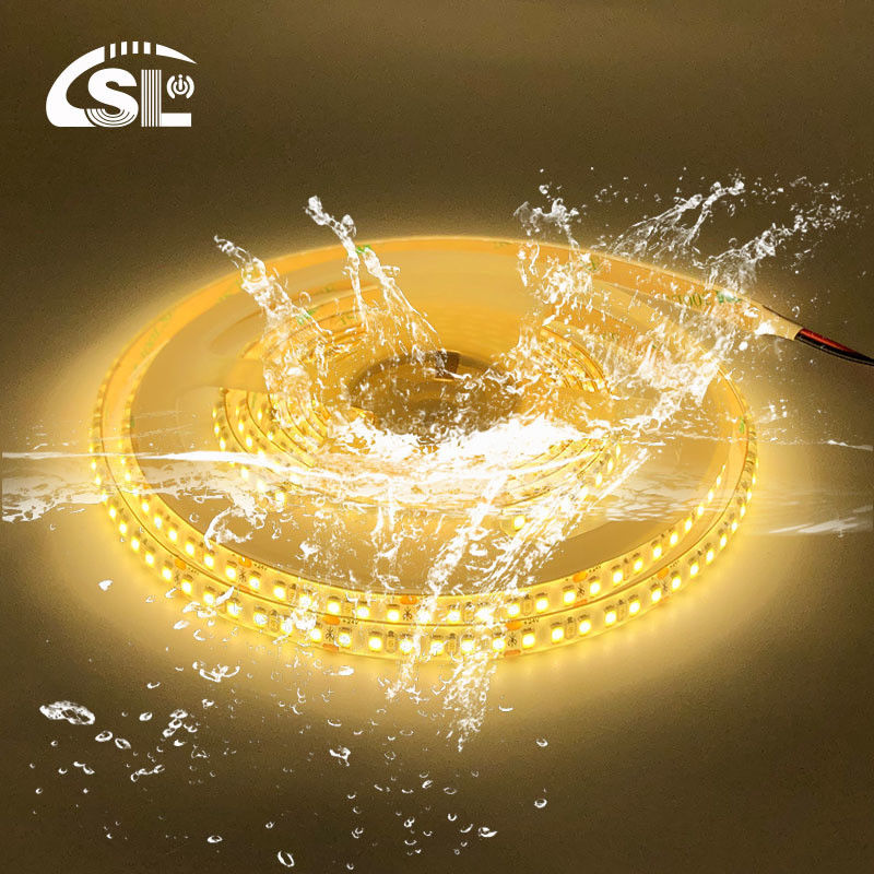 IP65 imperméable à l'eau 5v 8mm 320leds 4000K électroplate 1cm une coupe flexible COB LED Strip Light