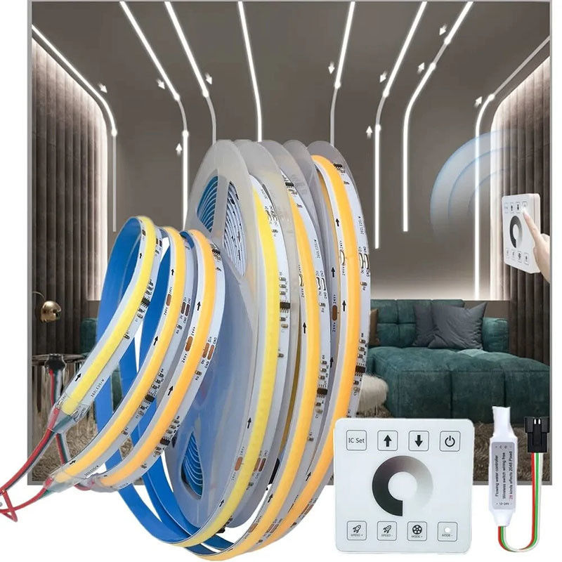 Lumière Flux lumineux lm 2880-3120LM/Menter 120LEDs/m 3000K chaud blanc à LED