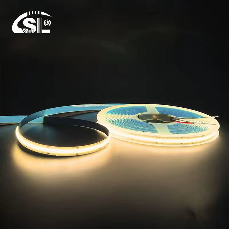 320Leds 3000K chaud et flexible COB LED Strip Light pour la cuisine et le salon Ra90