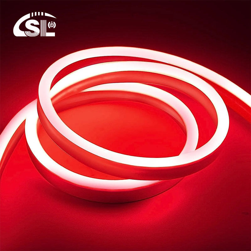 DC 12V LED rouge Neon Flex avec 50000 durée de vie et installation de montage suspendu