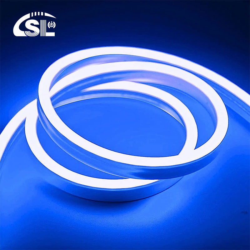IP65 LED bleu résistant à l'eau Neon Flex avec 120 LED/M et température de fonctionnement de 40 à 60 °C