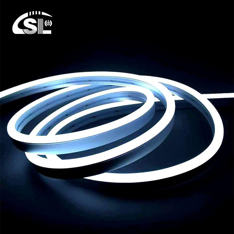 4100K LED blanc frais néon flex 24V DC sans fil 8x16mm 120LEDs/m IP65 étanche Idéal